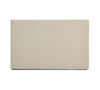 Tête de lit déhoussable 150 cm - Coton et lin - Beige - TAHIME