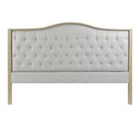 Tête de lit DKD Home Decor Gris Bois d'hévéa 160 x 10 x 120 cm