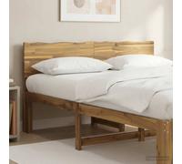 Tête de lit en bois brut ROSTOCK Bois d'Acacia Massif tête de lit murale vidaXL