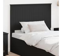 Tête de lit en Bois d'ingénierie chêne Noir 100 cm Design Minimaliste Moderne pour Chambre intérieure Durable Facile à Nettoyer et fournir Un Bon Soutien pour lit
