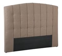 Tête de lit en pin - PEGANE - Largeur 1400 mm - Coloris beige