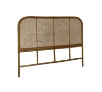 sweeek - Tête de lit en rotin Naturel et cannage. L 140 x P3 x H110cm