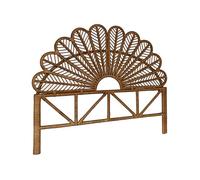 sweeek - Tête de lit en rotin Naturel L 160 x P6 x H130cm