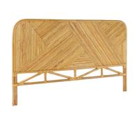 Atmosphera – Tête de lit « Tanae » – Rotin beige – 160 x 105 cm