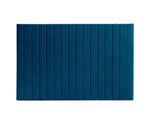 Tête de lit en tissu velours bleu L170 cm NEHA