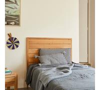 Tête De Lit Enfant En Bois De Teck 95 Minimalys Marron Clair 90X190