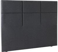 Tête de lit Epéda Carré Chic 160x120 Jersey Gris Foncé