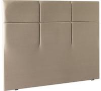 Tête de lit Epéda Carré Chic 180x120 Enduit Moka