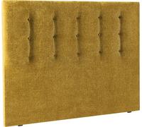Tête De Lit Epéda Prestige 200x120 Chiné Ocre Jaune