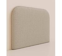 Tête de lit Galbée 180 cm - Beige - Accueil moelleux - Design italien - Garantie 5 ans - Tediber