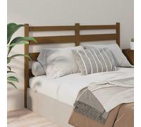 Vidaxl Tête De Lit Marron Miel 81x4x100 Cm Bois Massif De Pin Marron