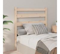 Tête de Lit Gris 186x4x100 cm Bois Massif de Pin Meuble de Chambre vidaXL