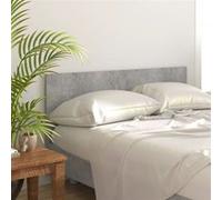 vidaXL Tête de lit murale Cadre de lit double Gris béton 160x1,5x80 cm Bois d'Ingénierie