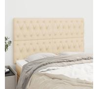 Tête de Lit Gris Clair 100x7x118/128 cm Tissu Meubles de Chambre vidaXL
