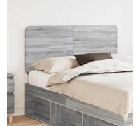 Tête de lit Gris Sonoma en Bois d'ingénierie Durable 135 cm, Facile à Nettoyer pour Chambre élégante, Assemblage Simple, idéal décoration Calme et Moderne