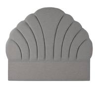 Tête de lit Home ESPRIT Gris Bois MDF 189 x 8 x 160 cm