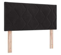 Tête de lit LED réglable - vidaXL - 100 cm - Noir - Cuir synthétique - Éclairage LED RGB - Hauteur ajustable 78/88 cm