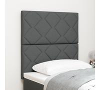 Tête De Lit Led Vidaxl Design Blocs Diamants Gris Foncé 80 Cm Tissu, Tête De Lit Vidaxl Design Blocs Diamants Gris Foncé 160 Cm Tissu