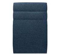 Tete de lit Lignes Tissu Bleu L 90 cm - Ep 10 cm rembourré Bleu océan G