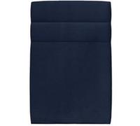 Tete de lit Lignes Velours Bleu L 90 cm - Ep 10 cm rembourré Bleu océan G