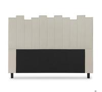 Menzzo Tête de lit Lucky 160 cm Tissu Beige