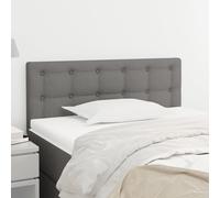 Tête de Lit Marron Foncé 80x5x78/88cm Tissu Meuble de Chambre à Coucher vidaXL