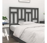 Tête de Lit Marron Miel 105,5x4x100cm Bois Massif de Pin Meuble Chambre vidaXL