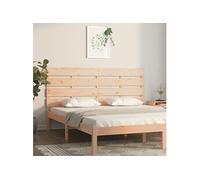 Tête de Lit 100x3x80 cm Bois Massif de Pin Meuble de Chambre à Coucher vidaXL