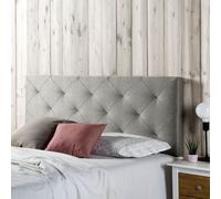 Tête de lit milan 150x60 gris