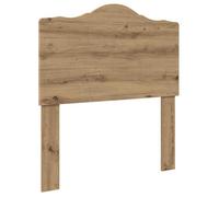 vidaXL Tête de lit Chêne Artisanal Bois d'ingénierie, Tête de lit Moderne, Design rectangulaire, Meuble épuré, déco Durable pour Chambre, Finition Bois
