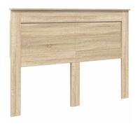 vidaXL Tête de lit Sonoma 140 cm - Bois d'ingénierie, design moderne, Gris Sonoma