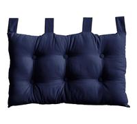 - Tête de lit coussin Panama à suspendre - 70 x 45 cm - Bleu Marine - Panama