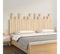 Vidaxl Tête De Lit Murale 204x3x80 Cm Bois Massif De Pin Marron