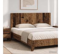vidaXL Tête de lit Murale Delft Chêne Artisanal Bois d'ingénierie, Tête de lit Murale Moderne, résistante à l'humidité, avec Rangement, Design Compact pour Une Chambre stylée