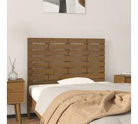 Tête de Lit Murale Panneau Chambre 146x3x91,5 cm Bois Massif de Pin vidaXL