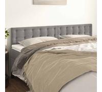 Tête de Lit Noir 100x5x118/128 cm Velours Meubles de Chambre vidaXL