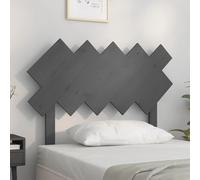 Tête de Lit Noir 178x3x80,5 cm Bois Massif de Pin Meuble de Chambre vidaXL