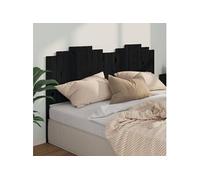 VidaXL 818494 tête de lit et pied de lit Noir