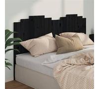 VidaXL 818494 tête de lit et pied de lit Noir