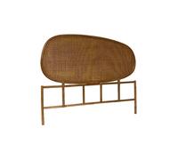 sweeek | Tête de lit organique en rotin foncé SAMOA 140cm G