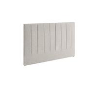 sweeek | Tête de lit pour lit double 160cm revêtement tissu gris clair - Cole 170cm Gris clair G