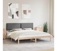 Tête de lit rembourrée en Bois de pin Massif Style Moderne Chic