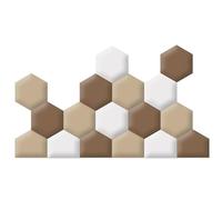 Tête de lit rembourrée en polyuréthane avec panneaux muraux insonorisants 3D, réutilisable et amovible pour un confort amélioré et une réduction du bruit dans les hôtels, les maisons et les théâtres