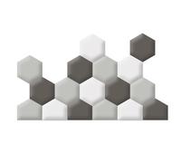 Tête de lit rembourrée en polyuréthane avec panneaux muraux insonorisants 3D, réutilisable et amovible pour un confort amélioré et une réduction du bruit dans les hôtels, les maisons et les théâtres