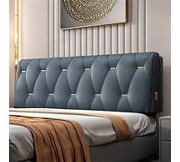 Tête de lit rembourrée King Size avec détails touffetés et coussin doux - Élégante chambre ou banc pour un confort et un soutien élégants pour une décoration moderne