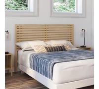 IDMarket – Tête de lit sur pied AVA – 160 cm – façon bois clair