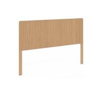 IDMarket Tête de lit sur pied Juliette 160 cm – Effet lattes tasseau bois