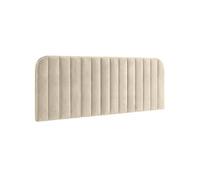 Tête de lit suspendue ALBA 160 cm en velours beige