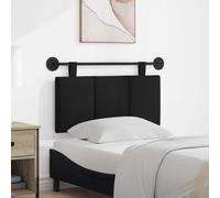 vidaXL Tête de lit Suspendue Rose Tissu, Tête de lit Moderne rectangulaire, Murale, Personnalisable, Ergonomique, Gain de Place, Panneaux rayés