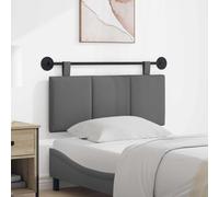 vidaXL Tête de lit suspendue Avec lumière LED Velours
